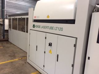taglio tubo laser amada blm LT120 usato in vendita