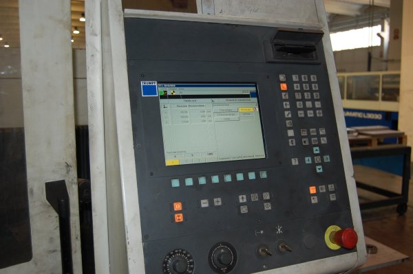 taglio laser Trumpf TCL3030-TLF3000 pannello di controllo