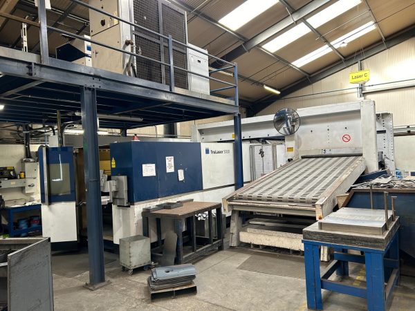 TruLaser 5030 (L68) Watt 8000, year 2015