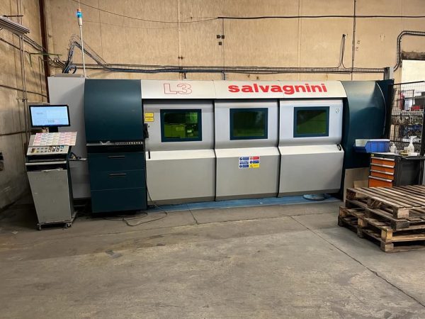 Taglio Laser Fibra Salvagnini L3 Watt 3000, anno 2015