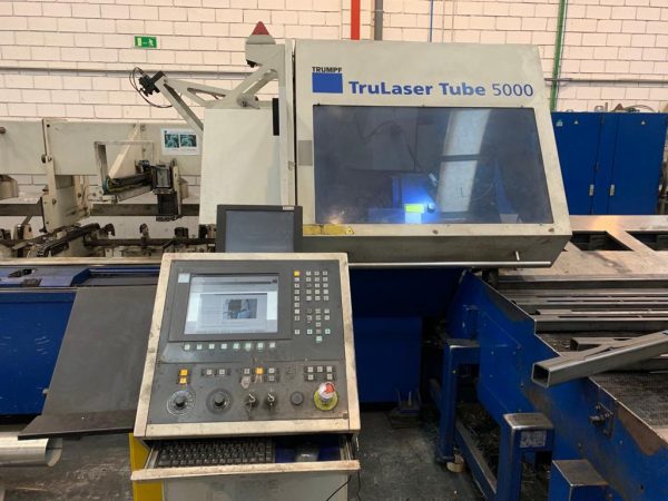 Laser cutting machine Trumpf TruLaser Tube 5000 T01 2700 Watt year 2007