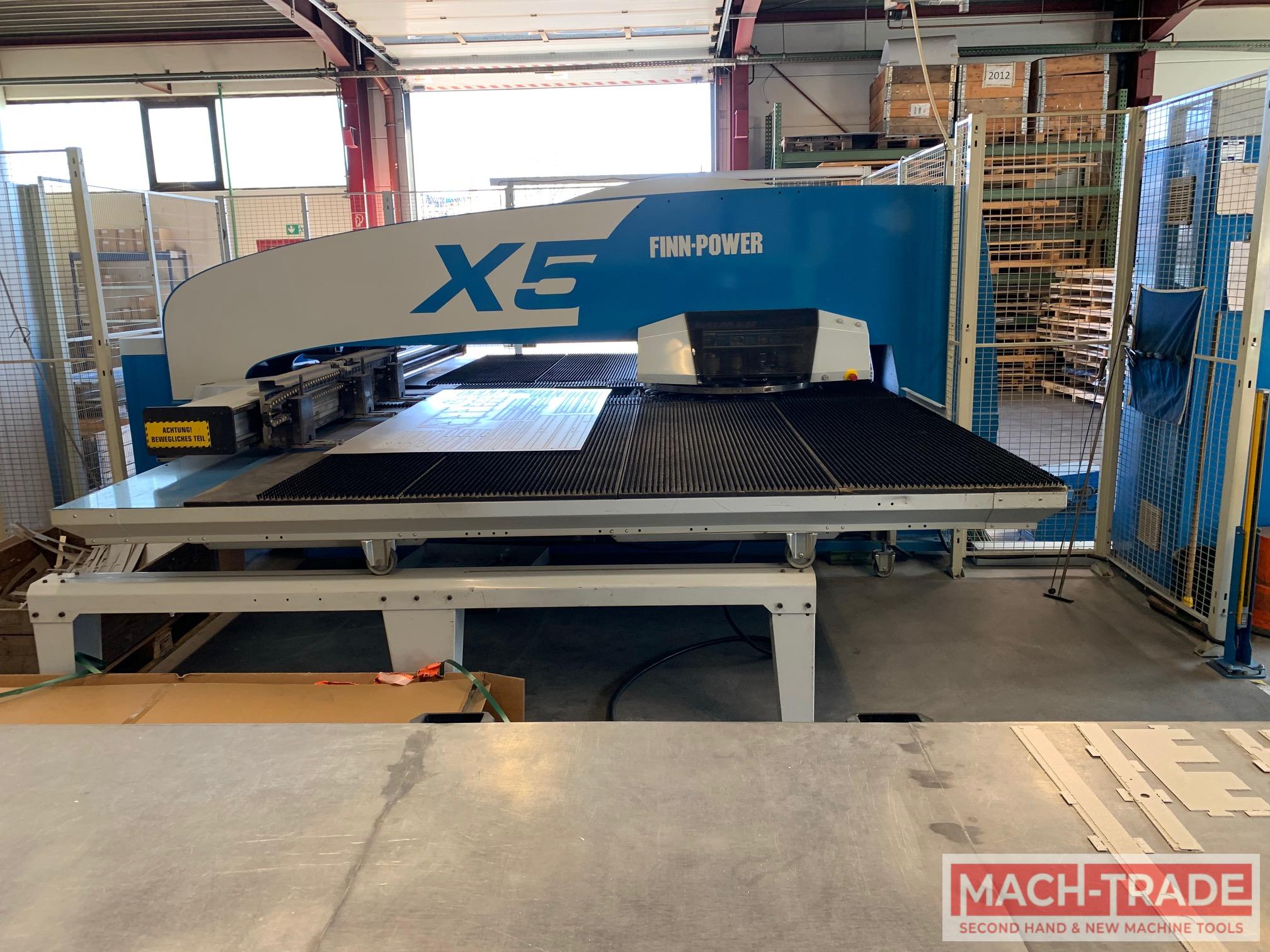 Punching machine Finn-Power X5 year 2006