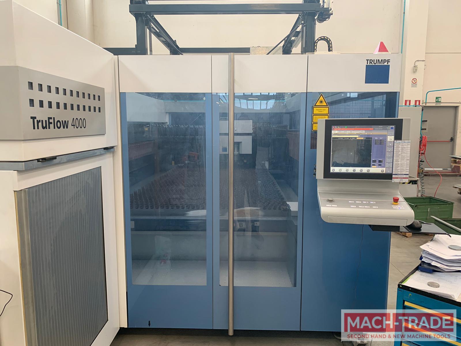 Taglio Laser Trumpf TruLaser 3030 (L20) TruFlow 4000 anno 2013