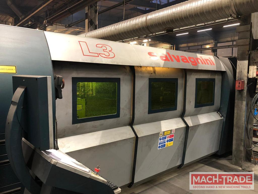 Taglio Laser Fibra Salvagnini L3 Watt 3000, anno 2011
