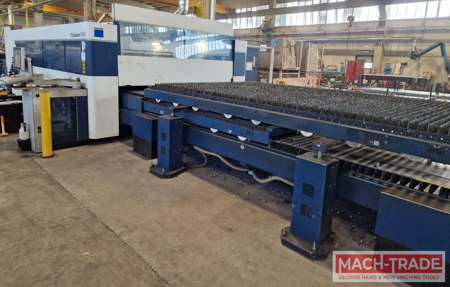 TruLaser 8000 Watt 6000, anno 2014