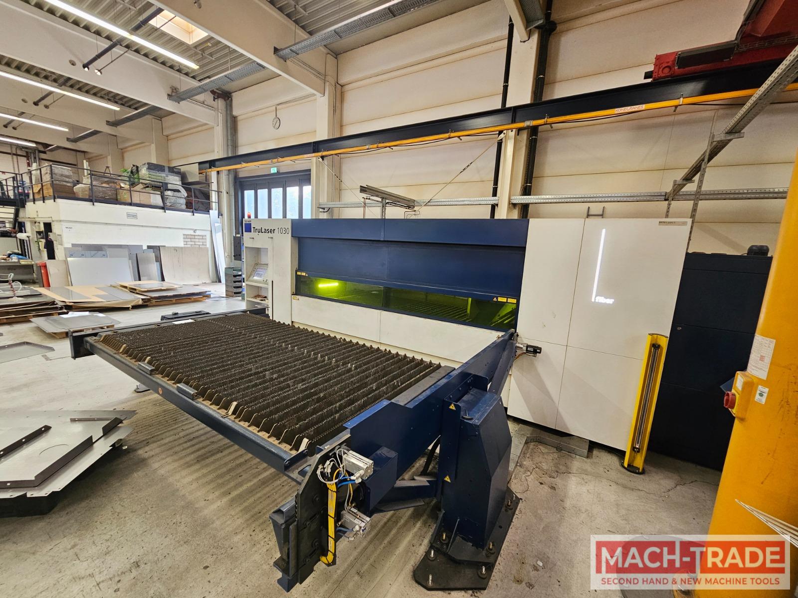 Laser Trumpf TruLaser 1030 (L46) Fiber Watt 2000, year 2015
