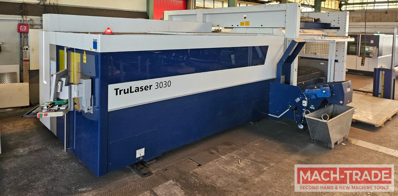Trumpf TruLaser 3030 L49 fiber 6kW + Liftmaster Compact Year 2019