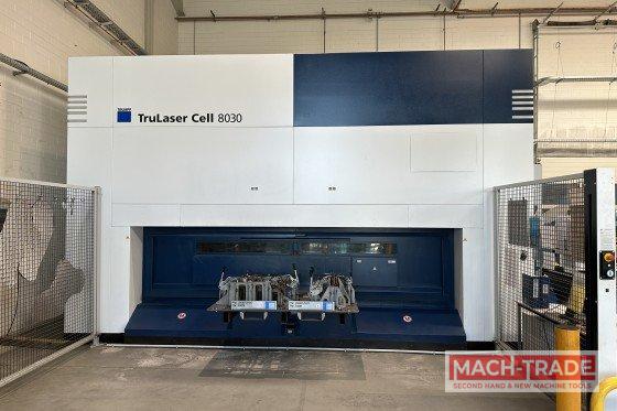 Macchina per taglio laser Trumpf TruLaser Cell 8030 Fiber (L60), 3000 Watt, anno 2023