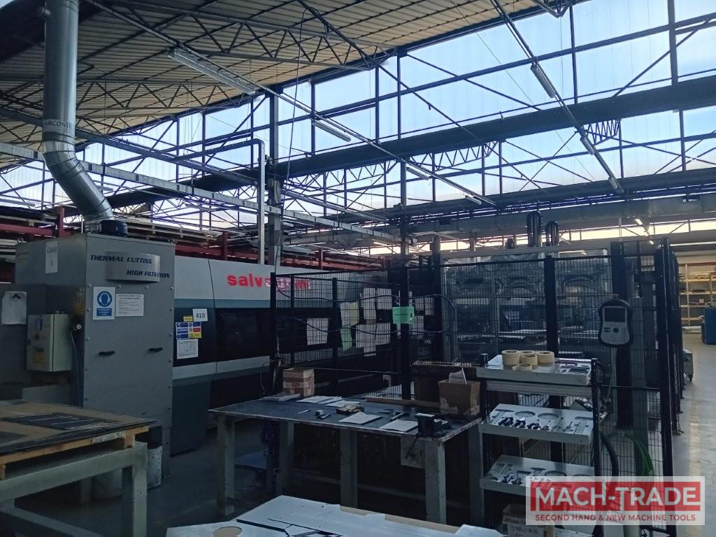 Taglio laser Salvagnini L5-30 Watt 4000 anno 2016 completo di carico e scarico automatico con cartes - immagine 5