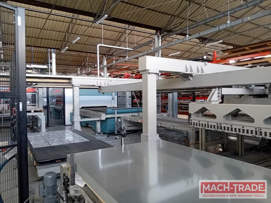 Taglio laser Salvagnini L5-30 Watt 4000 anno 2016 completo di carico e scarico automatico con cartes - immagine 8