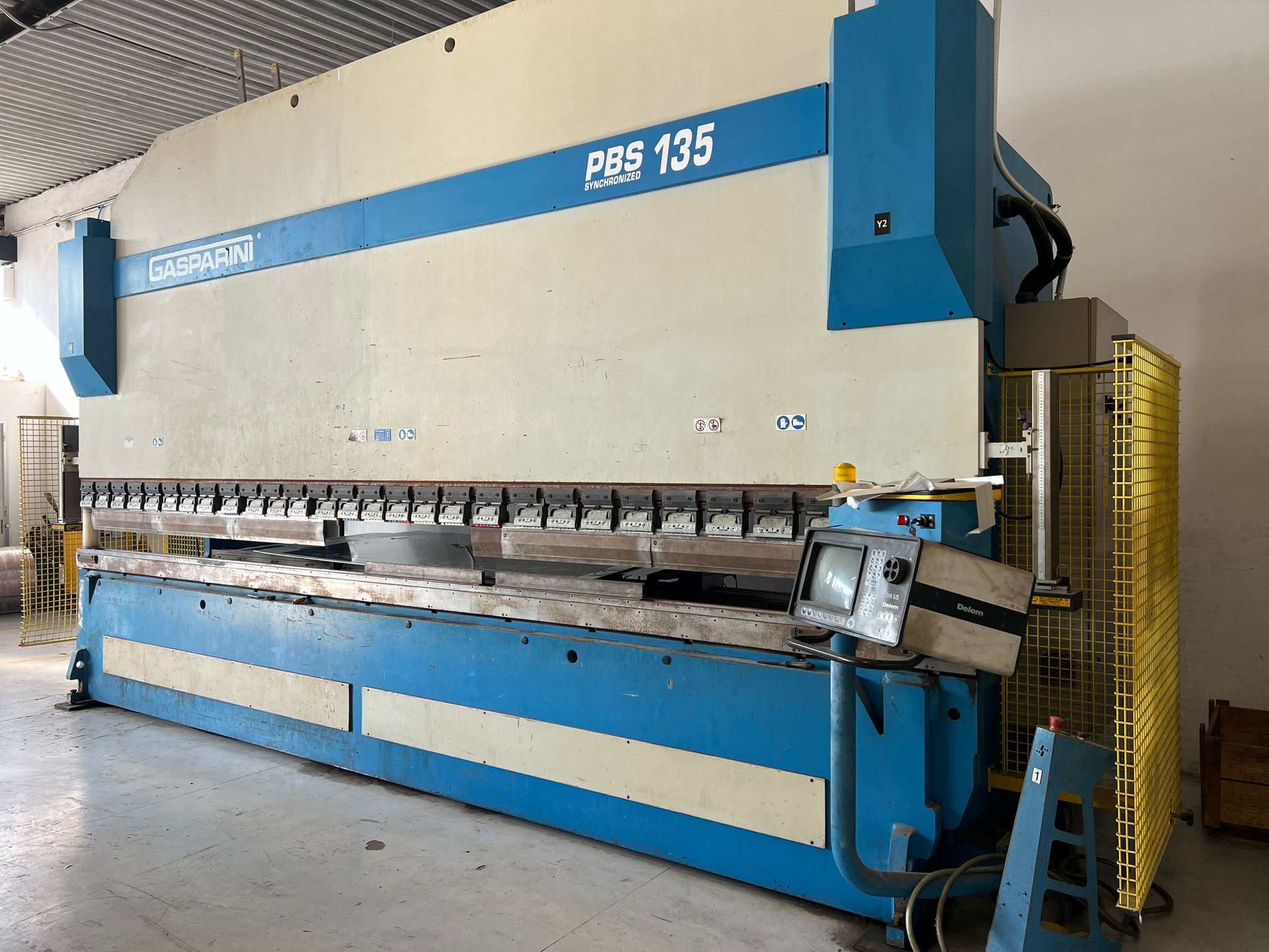 Pressa piegatrice idraulica Gasparini PBS 135/6000 - 6000 mm. x 135 tons